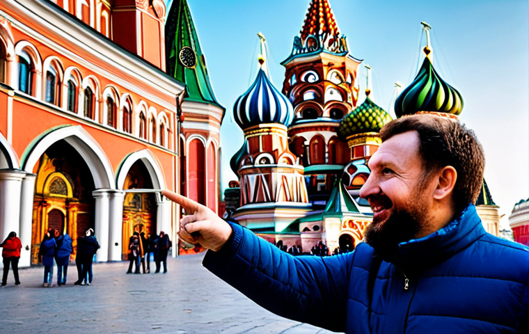 **

"A vibrant Instagram post showcasing a guided tour of Saint Basil's Cathedral in Moscow. The guide is enthusiastically pointing out architectural details to a small group of tourists. Focus on the colorful domes and the lively atmosphere. Include the Instagram logo subtly in the corner. Safe for work, appropriate content, fully clothed, professional, vibrant colors, high resolution."

**